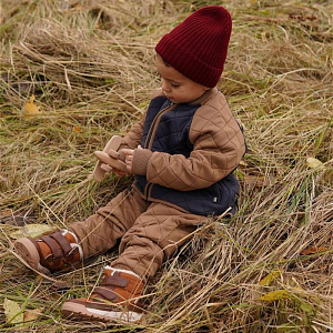 Брюки утепленные Wheat "Thermo Alexi Hazel", ореховые